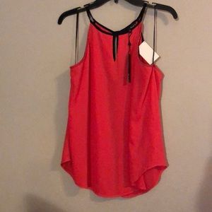 Ro & De NWT sleeveless coral top in size large